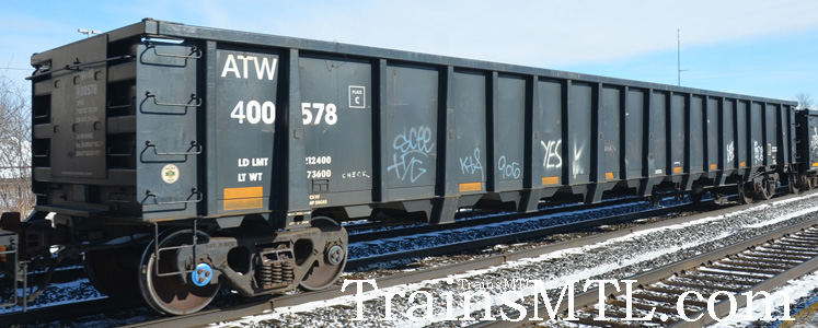 Car/wagon ATw400578 left side / coté gauche